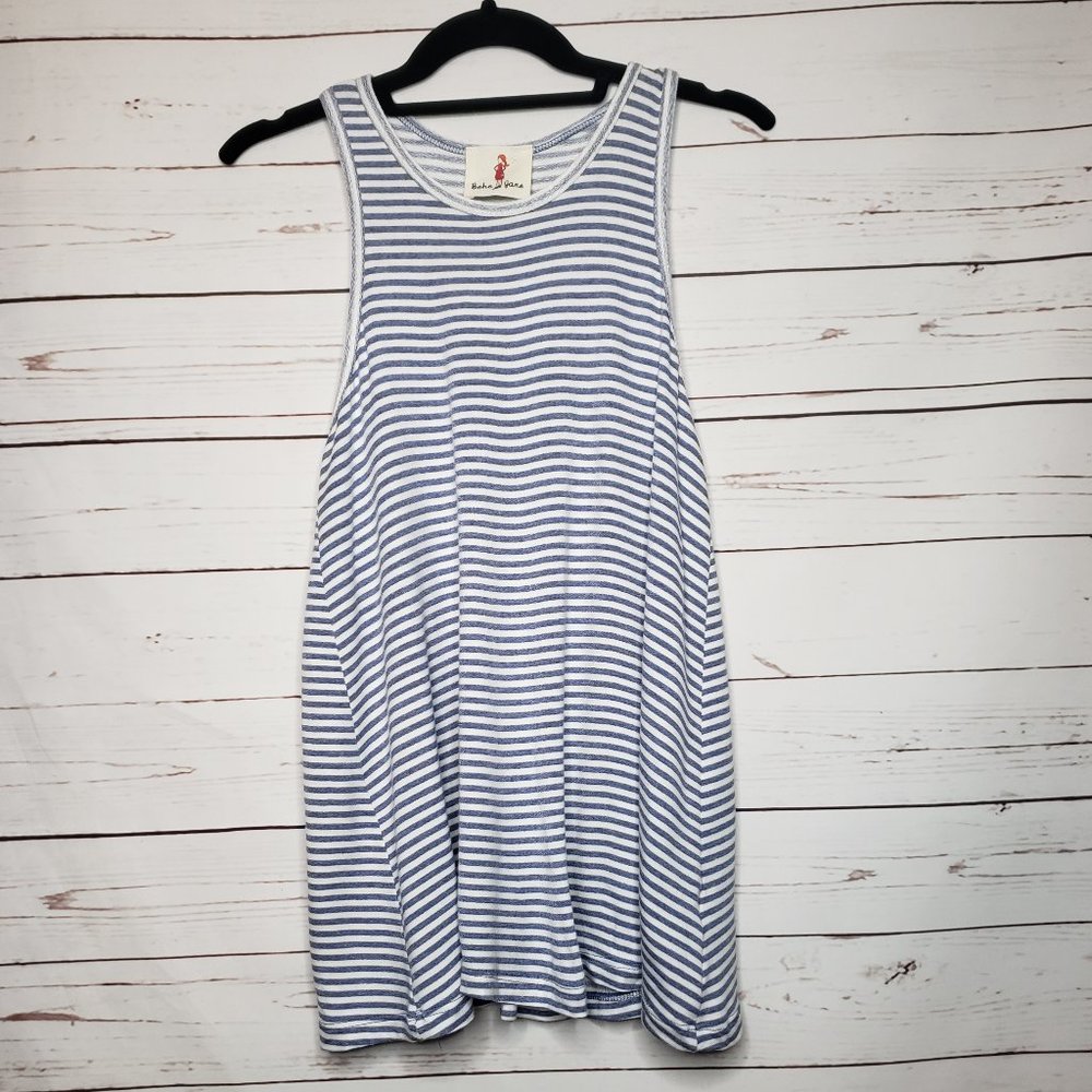 Boho Jane Striped Racerback Tank Top